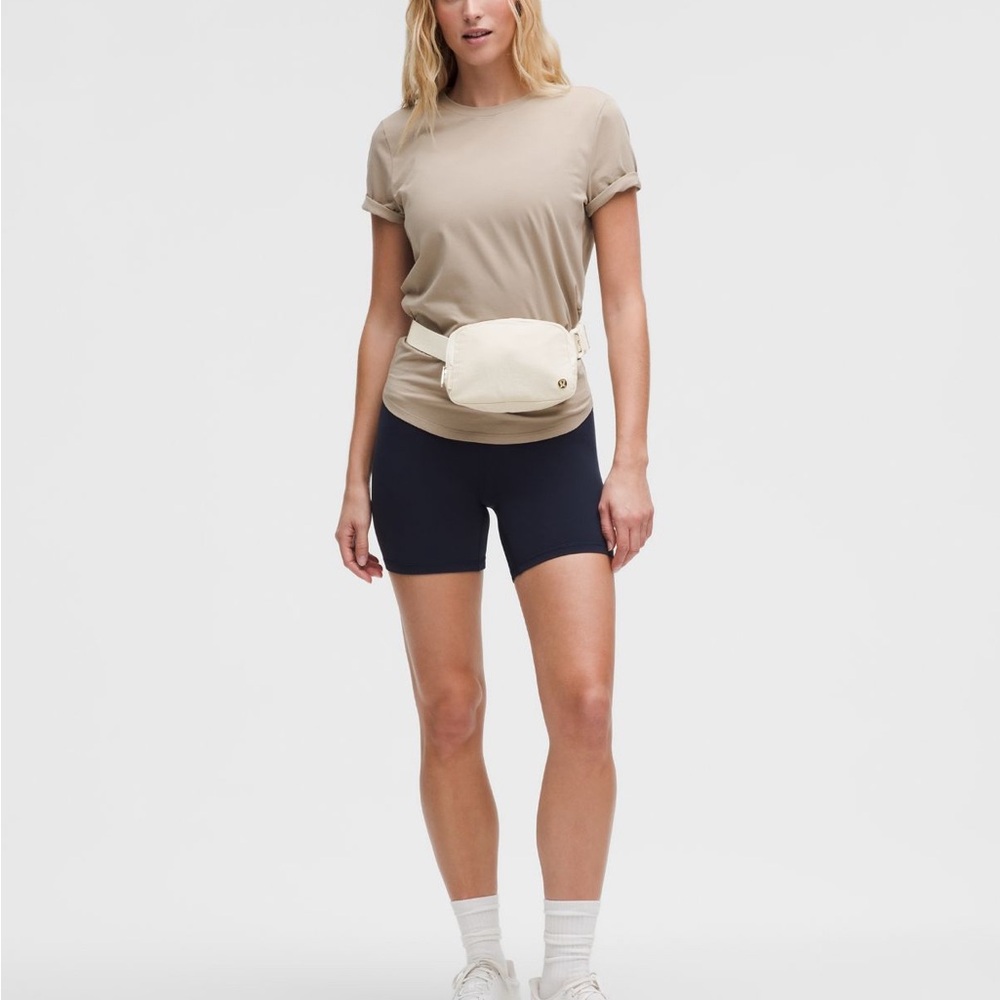lululemon athletica Cream Mini Belt Bag
